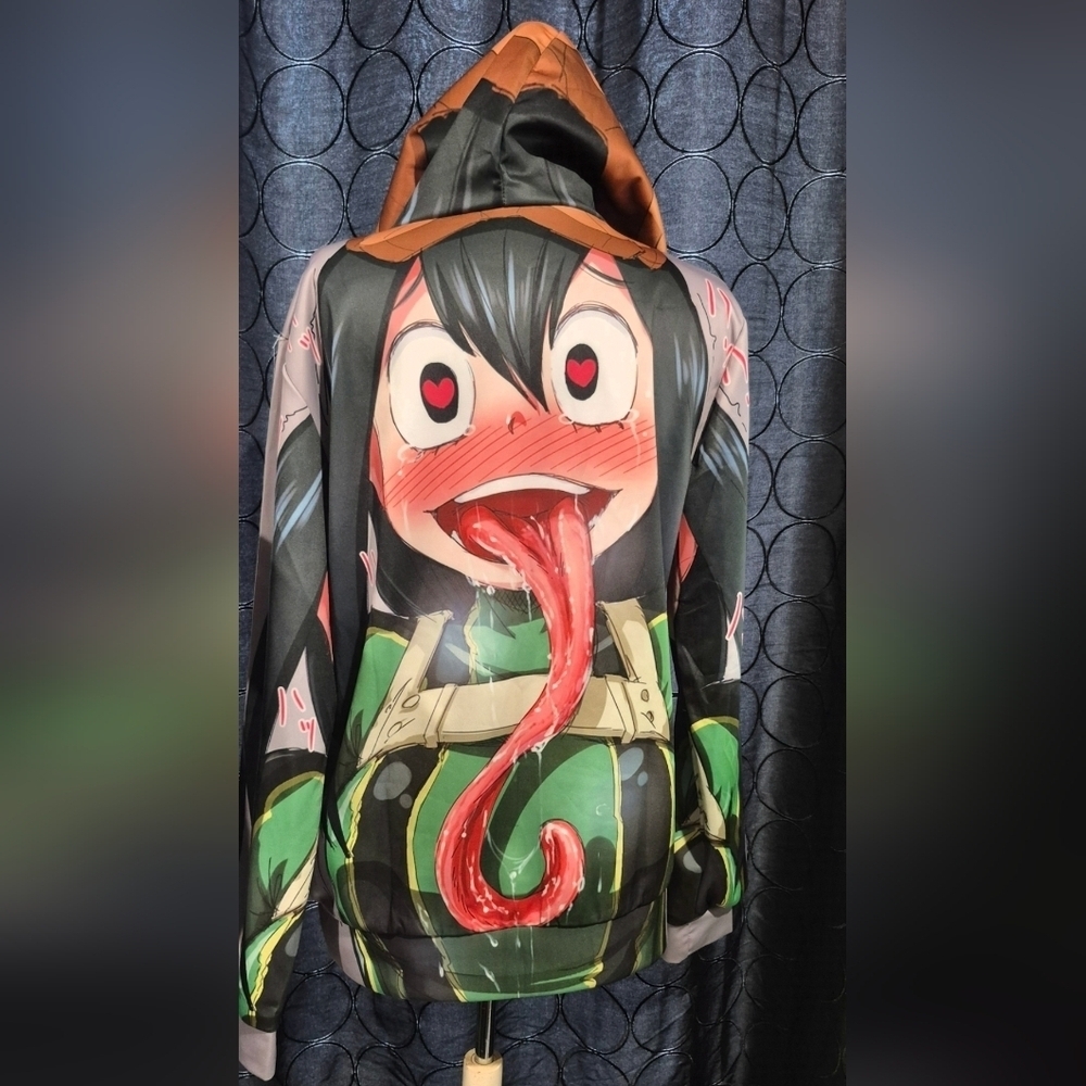 Anime Character Graphic Hoodie - Picture 3 of 3
